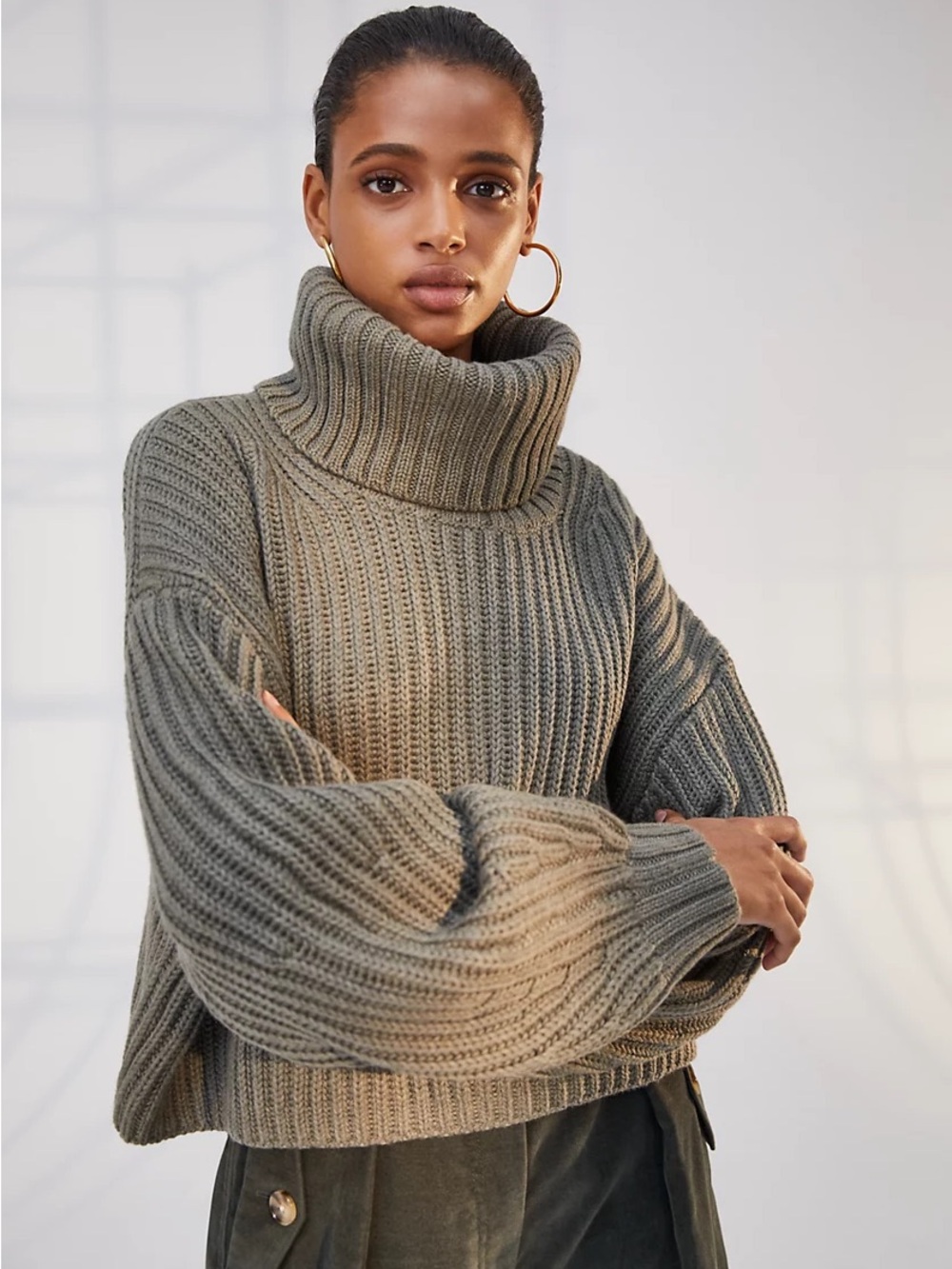 Aritzia Babaton 1-01 Guell Knit Sweater